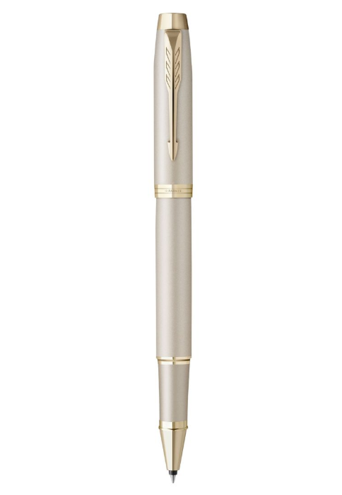 Parker IM Roller Ball Pen Fine Nib Black Ink GB – Champagne