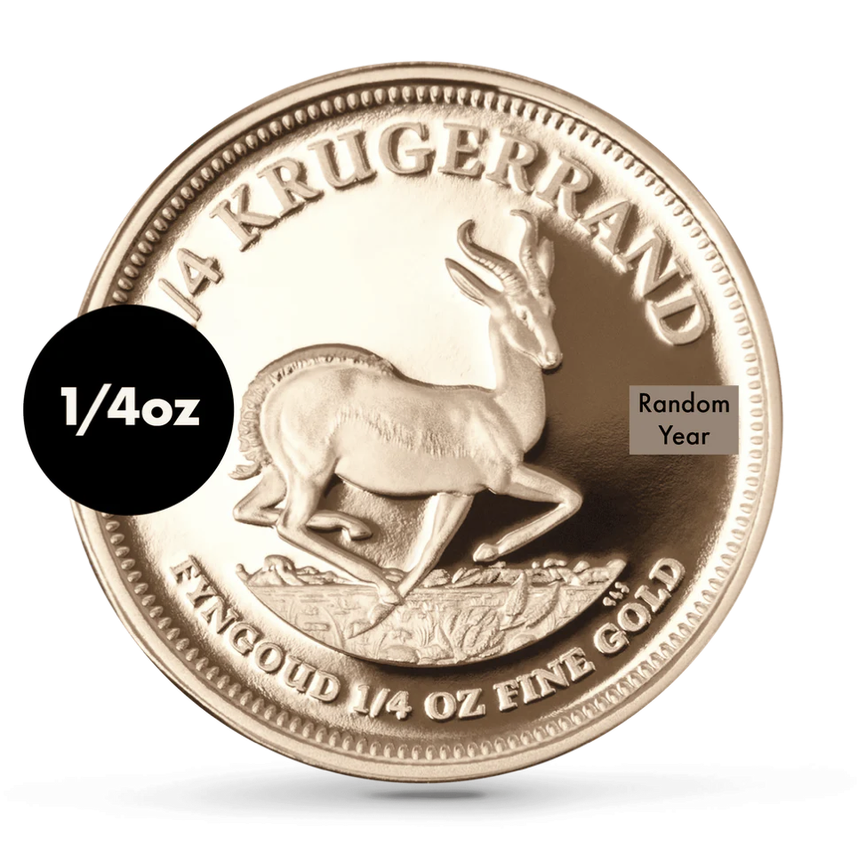 1/4 Oz Proof Gold South African Krugerrand Coin