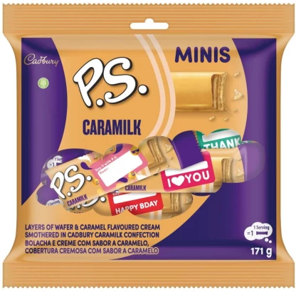 Cadbury Ps cara Milk Chocolate Bars (171 g)