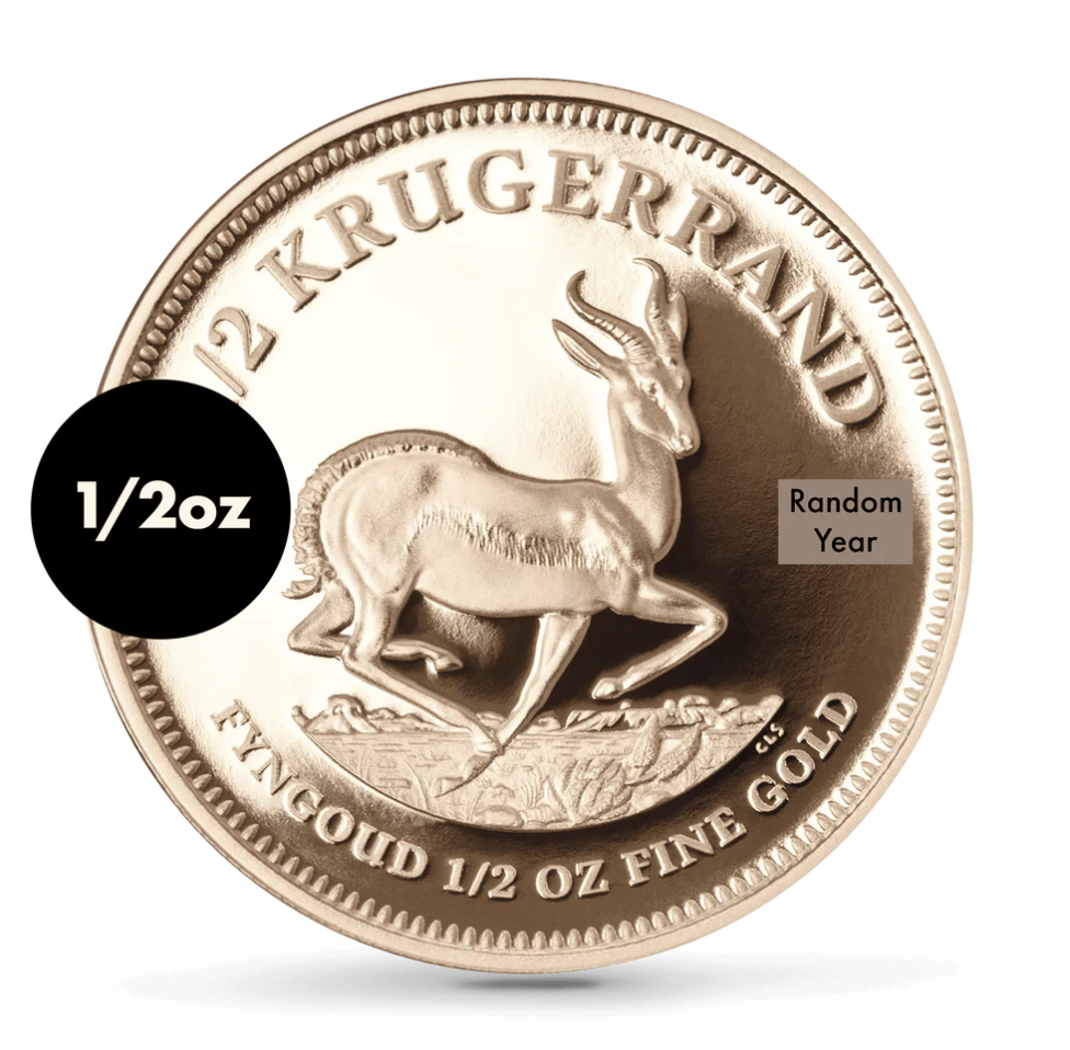 1/2 Oz Proof Krugerrand Gold South African Coin – The Collector’s Choice