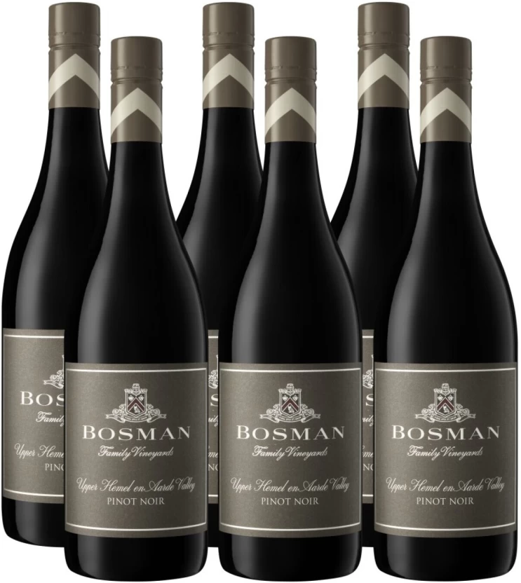 Bosman Pinot Noir Red Wine (Pack of 6 x 750 ml)