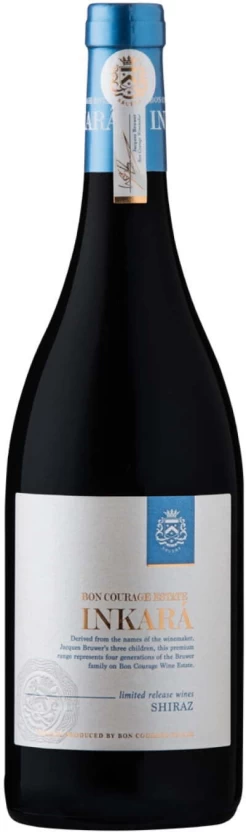 Bon Courage Inkara Shiraz (Syrah) Red Wine (Pack of 6 x 750 ml)