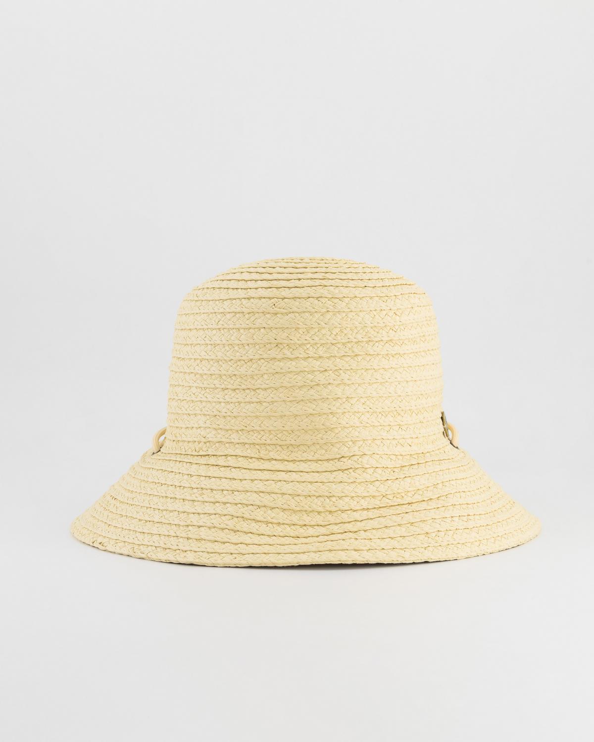 OLD KHAKI WOMEN’S STRAW BUCKET HAT WITH TOGGLE