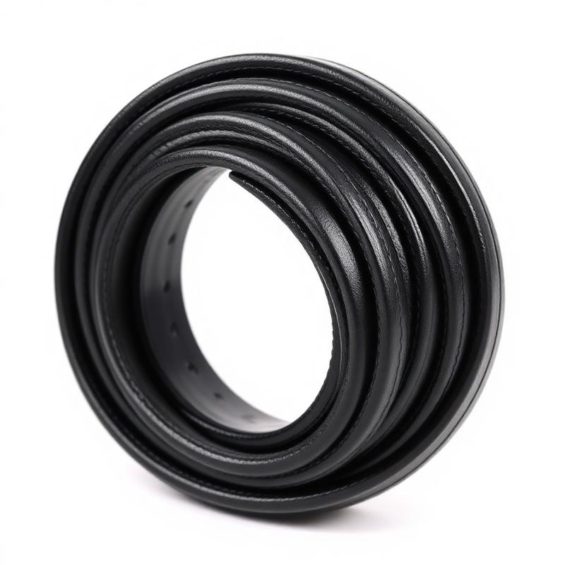 Black Leather Belt